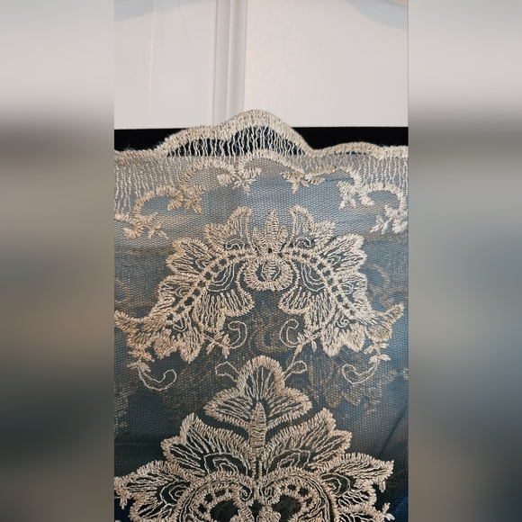 Teal and gold tulle dress - Picture 4 of 10